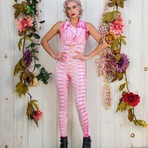 Tie Dye Hooded Jumpsuit Warrior Within Designs